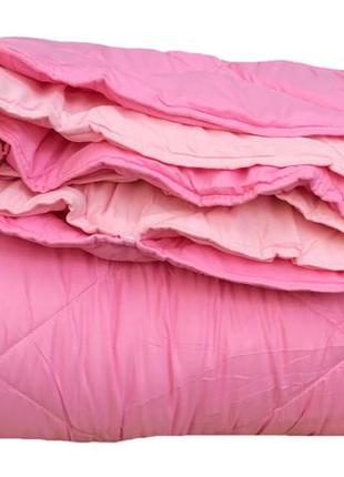Одеяло dophia double pink нанофайбер 215-155 см*2 шт розовое1 фото