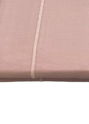 Простынь maison dor sheet pink сатин 245*275 см розовая2 фото