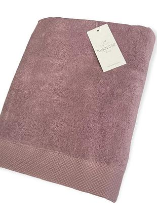 Полотенце maison dor artemis lilac микрокоттон 85-150 см фиолетовое