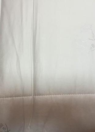 Ковдра kunmeng cashmere кашемірова вовна 200-230 см біла3 фото