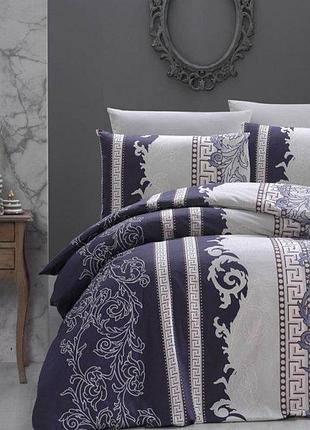 Постельное белье first choice ranforce wals indigo хлопок 160-220 см индиго