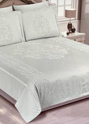 Комплект постельного белья maison d'or adrienne white бамбук 220-200 см белый