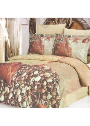 Комплект постельного белья le vele deniz сатин семейное
