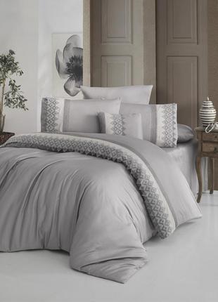 Постельное белье first сhoice vip satin vitaly bej сатин 220-200 см бежевый