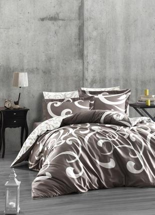 Комплект постельного белья first choice ruya vizon сатин семейный бежевый