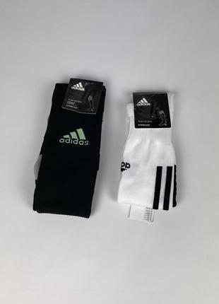 Футбольные гетры adidas adi sock 18 santos носки оригинал размер 40 41 42 черные и белые