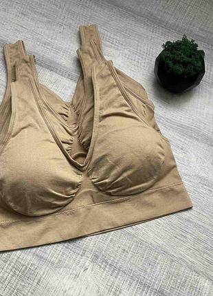 Топ- с поролоном, очень удобный и приятный к телу❣️
