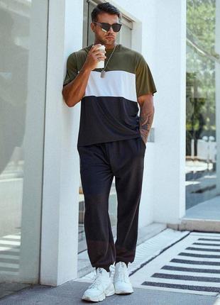 Стильный прогулочный спортивный костюм двойка