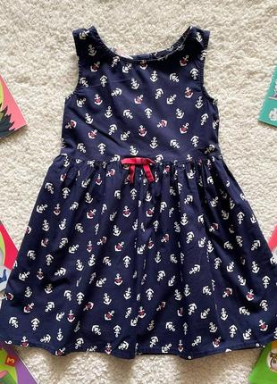 Платье h&amp;m для девочки размер 4-5 лет рост 110см
