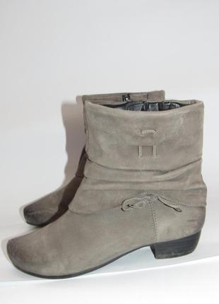 Caprise кожаные утепленные ботинки  b191 фото