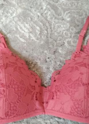 H&m кружевной бюстгальтер пуш-ап