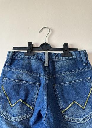 Новые прямые синие джинсы5 фото