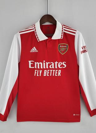 Лонгслив арсенал адидас футболка с длинным рукавом футбольная форма arsenal adidas1 фото