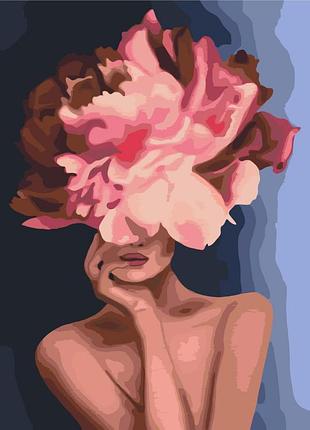 Картина по номерам brushme 40x50см "утонченный цветок © olha bochulynska" bs34806