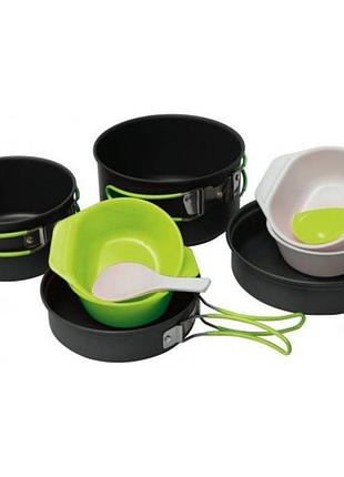 Набор алюминиевой посуды pinguin quadri alu