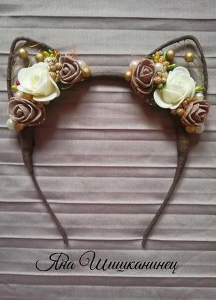 Вушка кішечки hand made