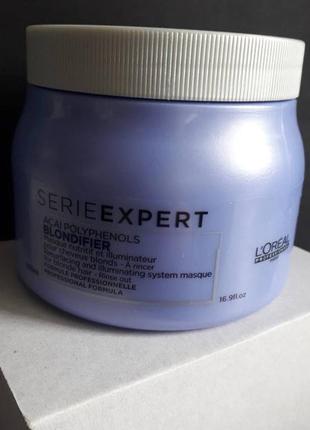 L'oreal professionnel serie expert blondifier masque маска для волосся. розпивши.2 фото