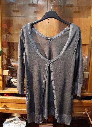 Шикарная теплая блуза,кофта c.n.c. (costume national),оригинал