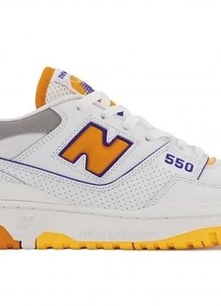 Женские кроссовки  new balance   550 vibrante orange