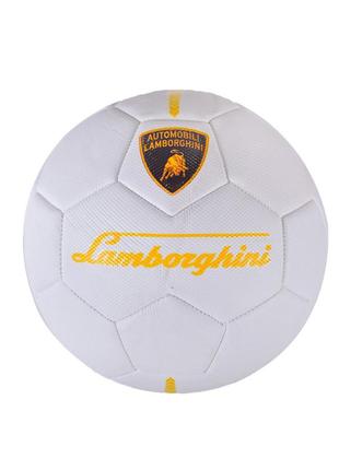 М'яч футбольний bambi fb2230 no5, tpu діаметр 21,6 см (білий)