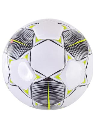 М'яч футбольний bambi fb2224 no5, eva діаметр 20,3 см (зелений)