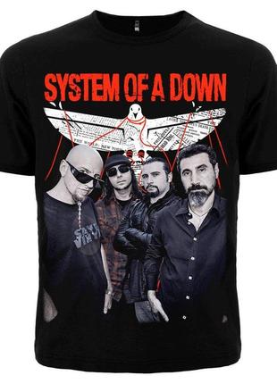 Футболка system of a down "overcome", розмір xxl