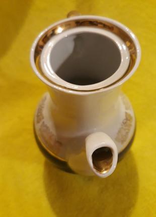 Полонны чайник заварник кобальт ссср ретро посуда чайный сервиз5 фото