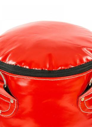 Мішок боксерський boxer pvc 120 см колір червоний2 фото