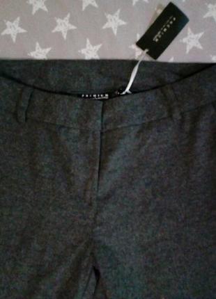 Теплі жіночі ділові брюки з вовною esmara німеччина, преміум колекція7 фото
