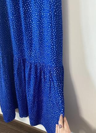 Міді плаття сарафан з натуральної тканини від marks&spencer🌿2 фото