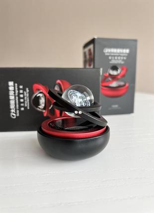 Ароматизатор автомобильный на солнечной батарее, кольца вращение 360