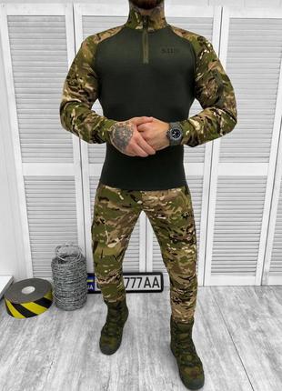 🔴5.11 літній тактичний чоловічий костюм мультикам хакі хаки мужской тактический