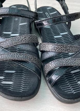 Босоножки сандалии для девочки ecco черные 30 размер2 фото
