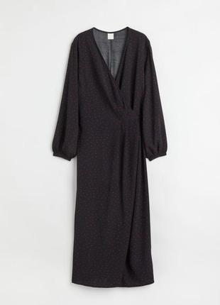 H&m платье миди на запах