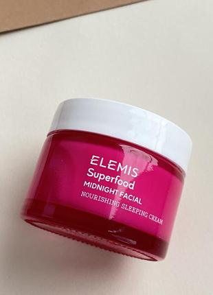 Ночной крем для лица elemis midnight superfood nourishing sleeping cream с пребиотиками