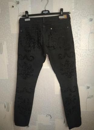 Стильні чорні джинси3 фото