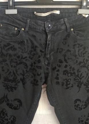 Стильні чорні джинси4 фото
