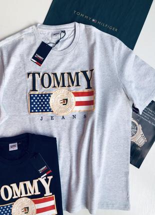 Футболка чоловіча tommy jeans  футболка мужская томми джинс оригінал