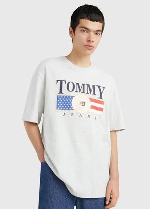 Футболка мужская Tommy jeans футболка мужественный томмы джинс оригинал6 фото