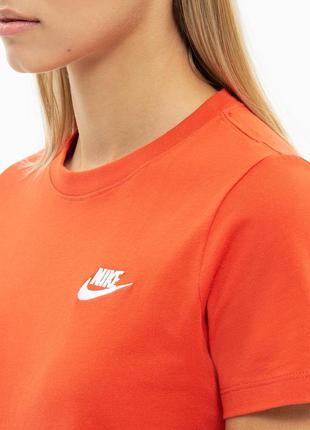 Футболка nike club tee women3 фото