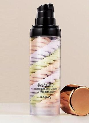 База-праймер под макияж выравнивающая 3в1 images repair capacity cream (40г)
