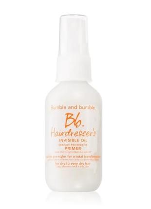 Разглаживающий праймер для волос bumble and bumble hairdresser's invisible oil heat, 30 мл