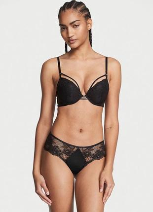 Акція від 3х шт гарні трусики з мережевом very sexy s m l  victoria's secret виктория сикрет вікторія сікрет