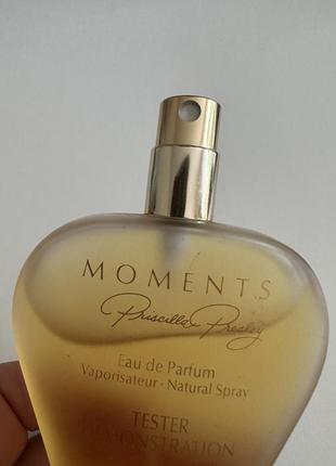 Moment priscilla presley парфюмированная вода оригинал винтаж!5 фото