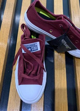 Кеди converse chuck taylor 2 burgundy low all star ii bordo