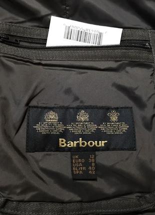 Куртка эксклюзивная, стеганая, barbour l471, коричн6 фото