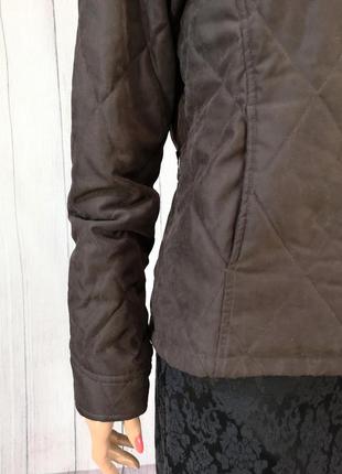 Куртка эксклюзивная, стеганая, barbour l471, коричн8 фото