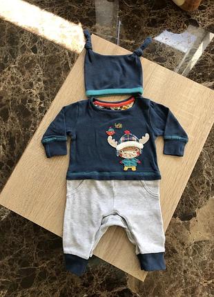 Костюм комплект чоловічок і шапочка