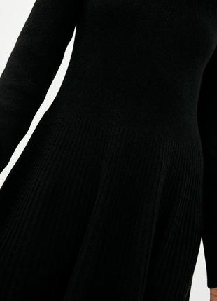 Трикотажное платье с длинным рукавом арт. 8564 фото