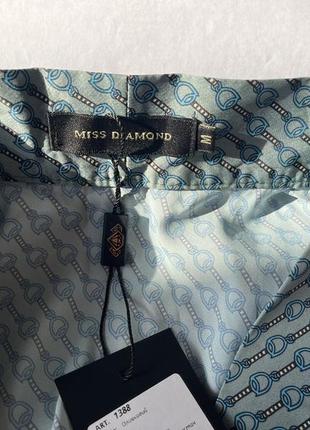 Шелковый костюм от бренда miss diamond2 фото